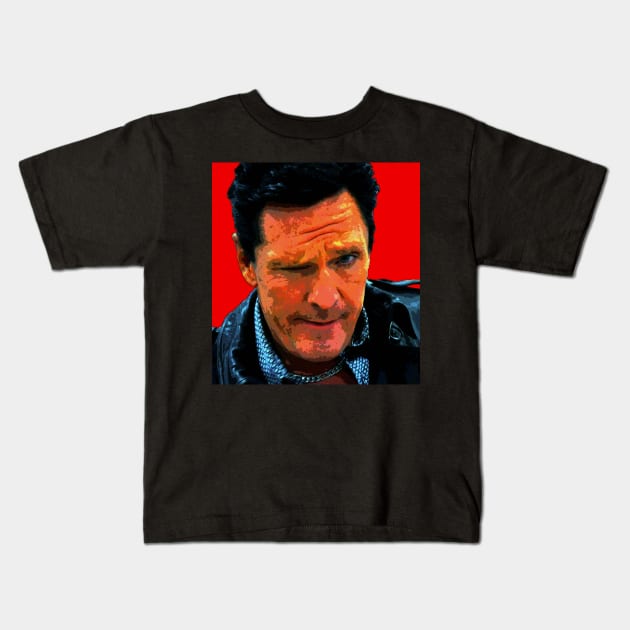 michael madsen Kids T-Shirt by oryan80